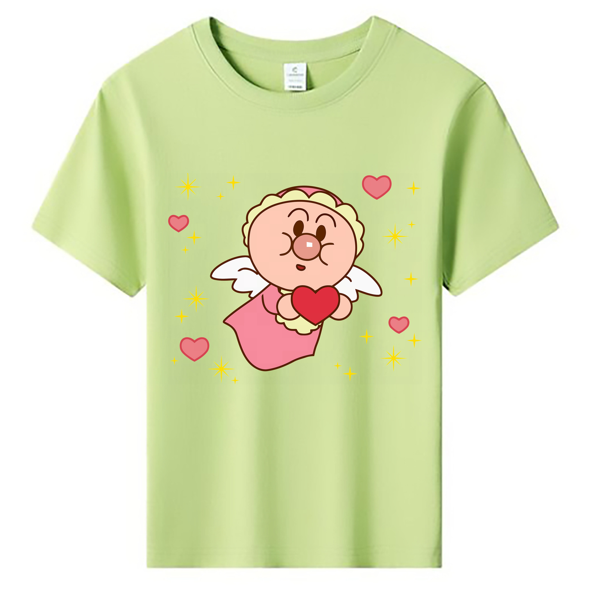 （画像用） アンパンマン Anpanman 綿100％キッズTシャツ（フロントプリント）